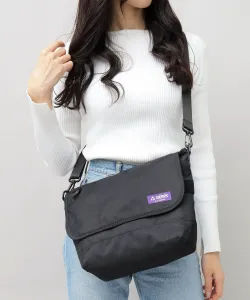 Водоотталкивающая мини-сумка через плечо из переработанного полиэстера с клапаном, большого размера Gerry, цвет Black