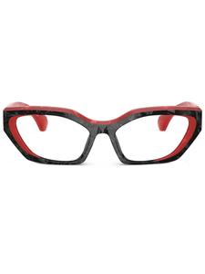 Alain Mikli очки в оправе 'кошачий глаз', черный