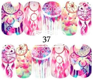 Водные наклейки для ногтей - №37, inna