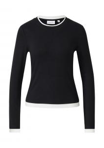 COMMA Лонгслив в черном цвете