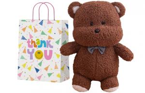 Плюшевая игрушка с милым щенком кроликом лисой, высота 25см/35см, длина 25см Mise