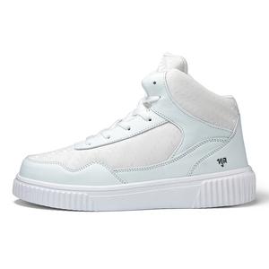 Нескользящие и износостойкие высокие кроссовки для скейтбординга, увеличивающие рост, унисекс NANJIREN, White Unicorn