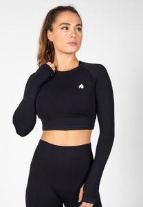 Топ с длинными рукавами LONG SLEEVE Gorilla Wear, черный