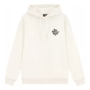 Куртка New Balance Sportswear Hoodie 'Cream White Black', белый