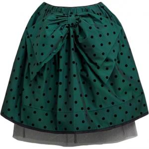 Женская повседневная длинная юбка COACH, зеленый