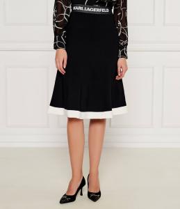 Юбка Karl Lagerfeld, черный