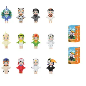 Molly Bird Collection, Hidden Style Ostrich Mystery Boxes 1 подтверждённый мистери бокс, открыть и распаковать POP MART, 2 Mystery Boxes (Random Style)