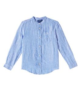 Рубашка Postboy Polo Ralph Lauren Kids, Blue White