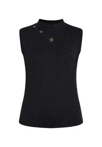 Вязаный топ NAEMI Knitted Top, черный