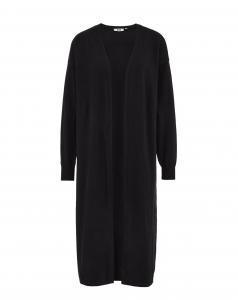 WE Fashion Вязаный кардиган в черном цвете