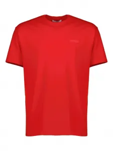 Футболка с короткими рукавами и нашивкой-логотипом Givenchy, красный