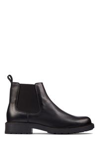 Ботинки женские Clarks Orinoco 2 Lane кожаные, черный
