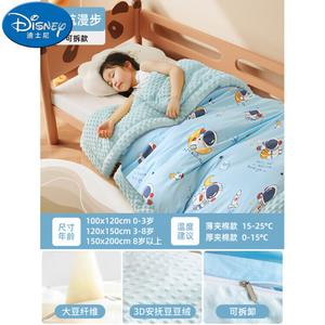 Disney Детское одеяло 120х150 см, 1 кг, хлопок, соевый наполнитель, съемный чехол, цвет Aerospace Stroll