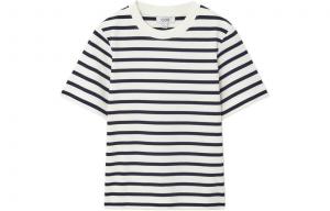 Футболка женская темно-синяя/белая/полосатая Cos