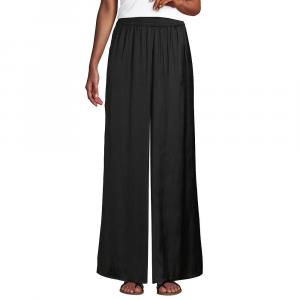 Женские широкие брюки-палаццо Lands End Lands' End, черный