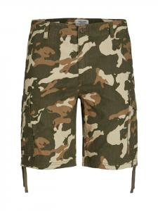 Тканевые шорты Jack & Jones, зеленый