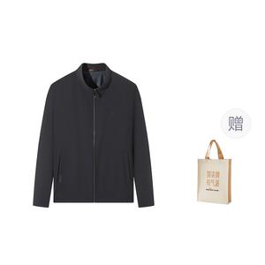 Стильный деловой кэжуал ветрозащитный административный пиджак мужской SEVEN, 127K70760 Аналогичный фасон Черный