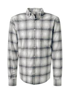 Рубашка на пуговицах классического кроя PIERRE CARDIN, Grey