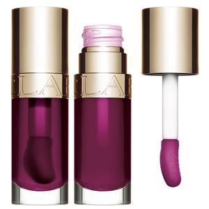 Масло для губ lip comfort oil Clarins, 10 - plum, объем 7 мл.