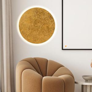 Светодиодная настенная лампа s.luce, 50x50x4,4 см, золотой