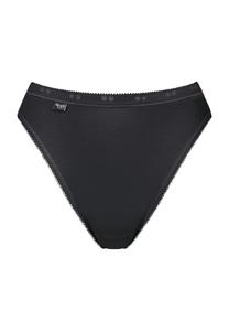 Базовые трусы, мягкий пояс с логотипом, женские Sloggi, черный