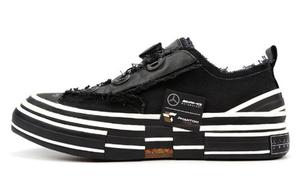 Кроссовки для скейтбординга унисекс с низким верхом черного цвета Xvessel