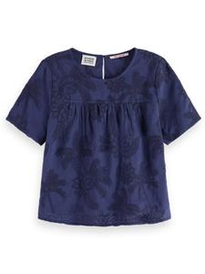 Футболка Scotch & Soda, темно-синий