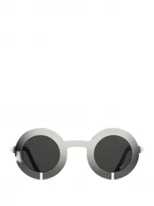 Круглые солнцезащитные очки Slot-R Blackfin, серебряный