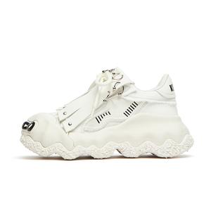 Низкие кроссовки с массивным верхом, устойчивые к износу, краска не высыхает, унисекс KEDDO, Ecru