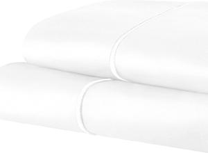 BLUENILEMILLS Набор наволочек BNM 1500 Thread Count Cotton Marrow Stitch White