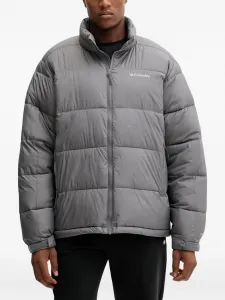 Стёганая куртка на молнии Columbia, серый