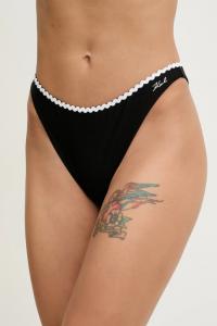 Плавки signature scallop Karl Lagerfeld, черный