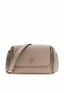 Сумка кросс-боди Guess MERIDIAN FLAP, Dark Taupe/Taupe