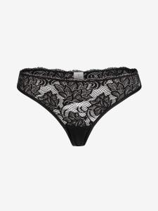 Трусы Erlich Textil String Spitze EMILIA, черный