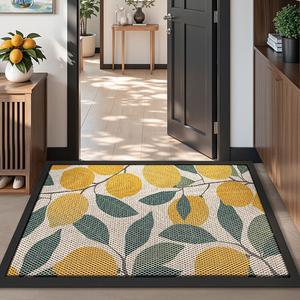 Dajiang Ковер 43х76 см для прихожей из эластичной пряжи, скрывающий грязь, износостойкий, моющийся