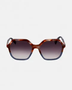 Круглые женские солнцезащитные очки из ацетата с градиентными линзами Longchamp, черный