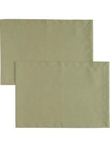Erwin Müller Набор салфеток под тарелки, 2 шт , цвет «Мадрид» (оттенок шалфея)