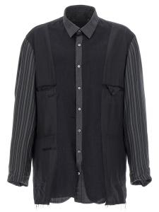 Стеганная двусторонняя куртка MAISON MARGIELA, серый