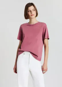 Базовая футболка с эффектом выцветания Calliope, Rosa Fard