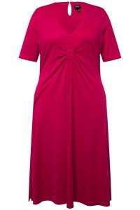 Платье миди Ulla Popken Dress, фуксия