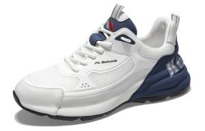 Низкие повседневные туфли с амортизацией, противоскользящие и дышащие. Мужские Kolumb, White Blue