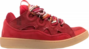 Кроссовки Lanvin Curb Sneaker Lipstick, красный