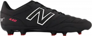 Бутсы New Balance 442v2 Team FG 2E Wide 'Black White', черный