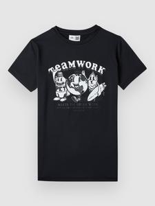 Футболка O'Neill Hybrid Teamwork Kids T-Shirt, black out