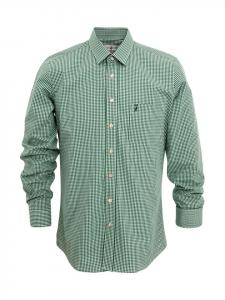 Клетчатая рубашка 722LK-CO цвета пихты Almsach