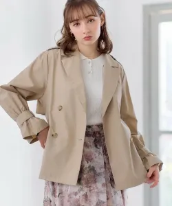 Полутренч Couture Brooch, цвет Beige(052)