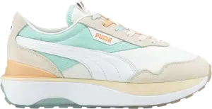 Кроссовки Puma Wmns Cruise Rider GL White Eggshell Blue, белый