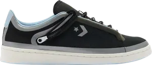 Кроссовки Converse Pro Leather Low Seam Tape - Black Serenity, черный