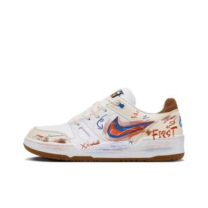 Nike Кроссовки для скейтбординга Full Force низкие мужские tan white tan