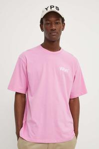 Хлопковая футболка Won Hundred, розовый